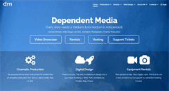 Desktop Screenshot of dependentmedia.com